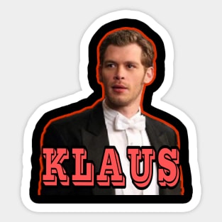 Klaus Mikaelson Sticker